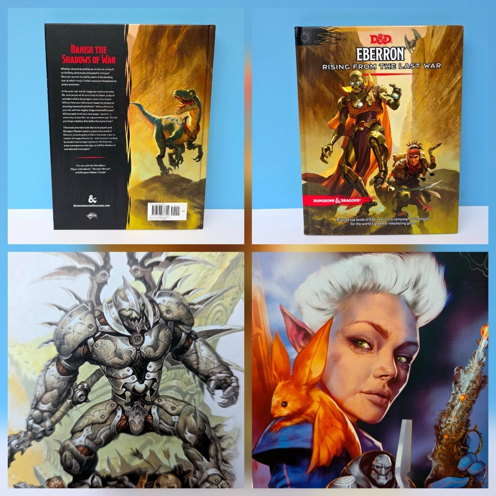 Eberron: Rising from the Last War 5e 2019 w/ Map! Dungeons & Dragons